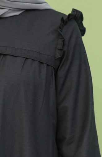 Black Hijab Dress 21Y8306-03