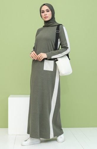 Robe Hijab Khaki 3262-06