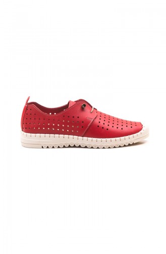 Rot Tägliche Schuhe 01