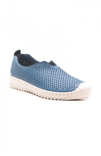 Blau Tägliche Schuhe 01
