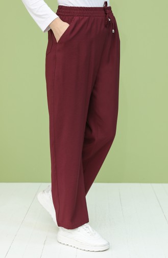 Dark Plum Pants 0156-08