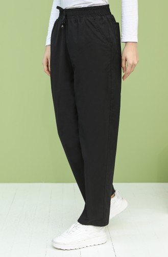 Pantalon Noir 0156-10
