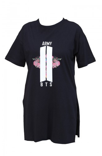Navy Blue T-Shirts 4002-02