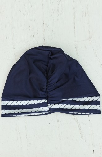 Navy Blue Swimsuit Hijab 2041