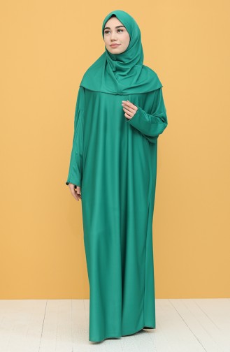 Green Prayer Dress 4537-10