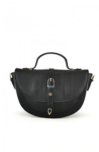 Black Shoulder Bag 6001-55