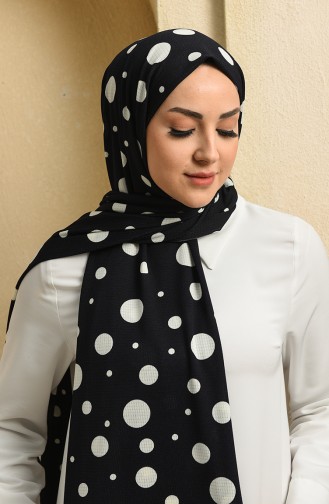 Navy Blue Shawl 1161-04