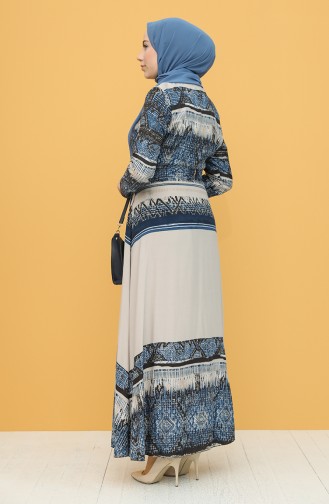 Mink Hijab Dress 20Y3034303F-01