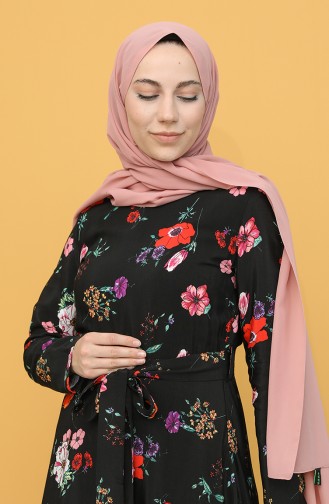 Coral Hijab Dress 20Y3034303P-12