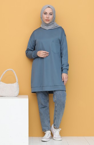 Sweatshirt Indigo 1571-04