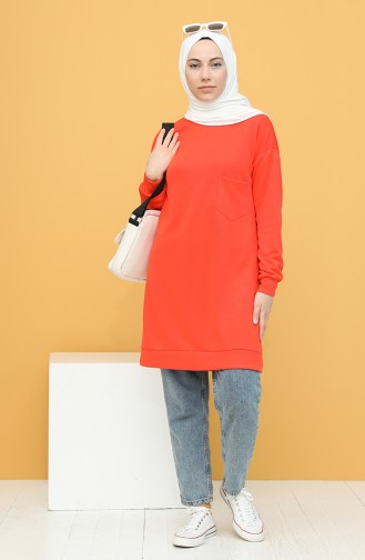 Sweatshirt Orange 1571-06