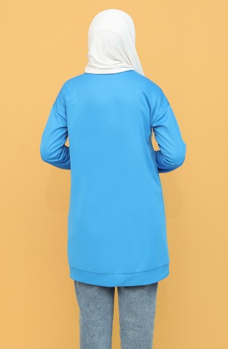 Sweatshirt Bleu 1571-11