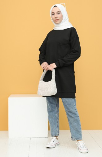 Schwarz Pulli 1573-02