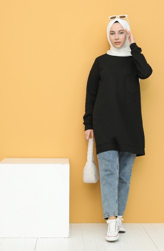 Schwarz Pulli 1573-02