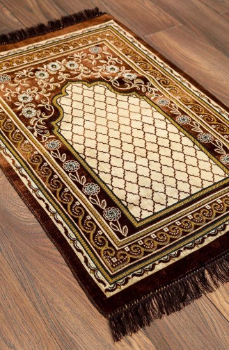 Brown Prayer Rug 0003-05