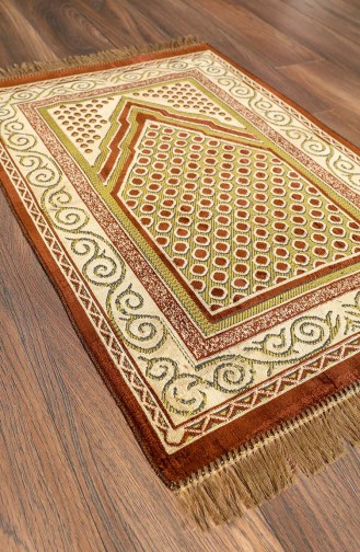 Brown Prayer Rug 0004-01