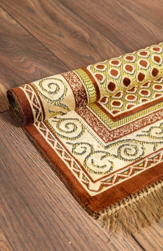 Brown Prayer Rug 0004-01