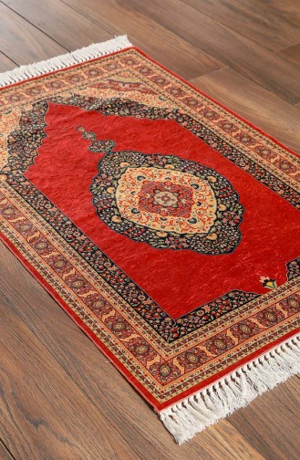 Brick Red Prayer Rug 1000-10