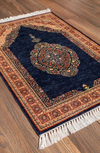 Navy Blue Praying Carpet 1000-05