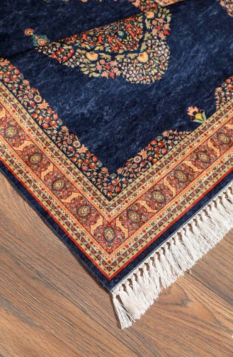 Navy Blue Praying Carpet 1000-05