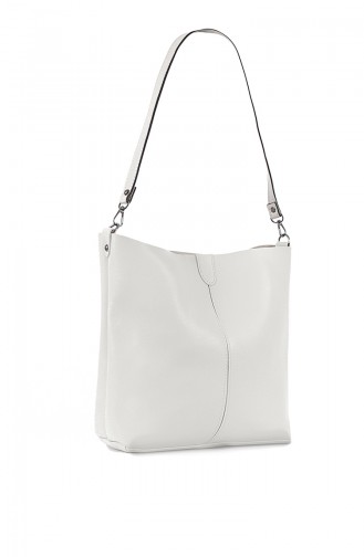 White Shoulder Bag 7002BE