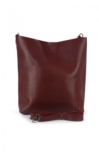 Claret Red Shoulder Bags 7002BO