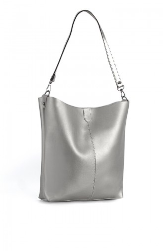 Silver Gray Shoulder Bags 7002GU