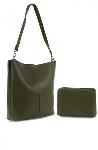 Green Shoulder Bag 7002YE