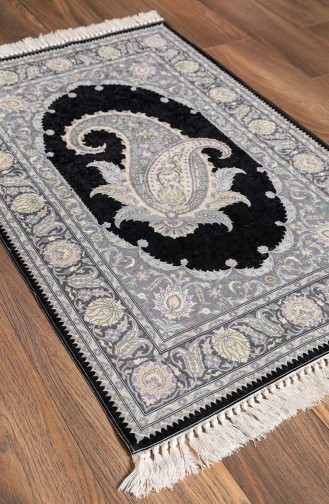 Black Prayer Rug 1002-05