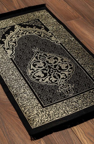 Black Praying Carpet 0006-06