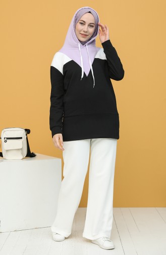 Schwarz Pulli 5076-01