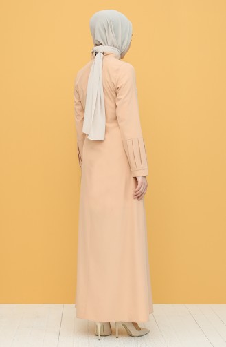 Robe Hijab Pelure d`oignon 2537-01