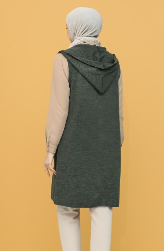 Schimmel-Grün Strickjacke 4299-07