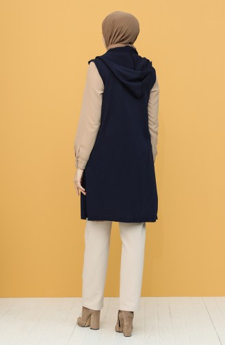 Navy Blue Gilet 4299-11