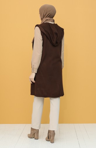 Brown Gilet 4299-12