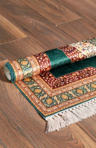 Emerald Green Prayer Rug 1000-06