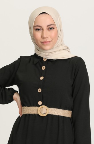 Robe Hijab Noir 0391-01
