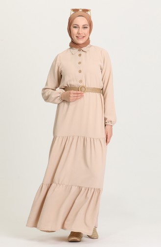 Gems Hijab Dress 0391-03