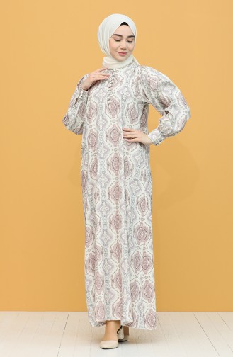 Violet Hijab Dress 21Y8345-02