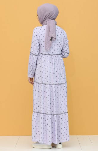 Lila Hijab Kleider 21Y82761-01