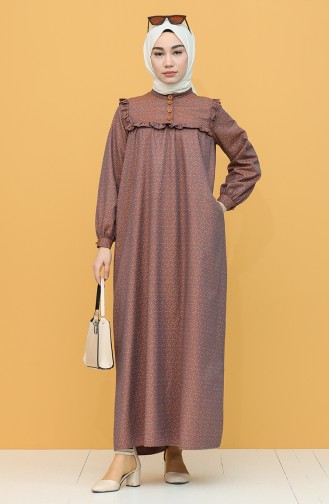 Robe Hijab Cuivre 21Y8335-03