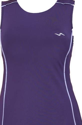 Purple Modest Swimwear 1865-02