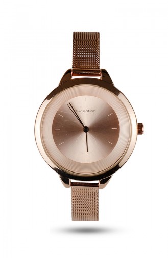 Rose Tan Wrist Watch 02