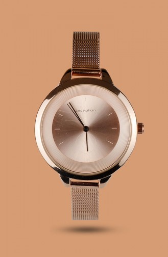 Rose Tan Wrist Watch 02