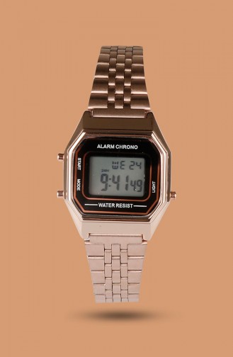 Rose Tan Wrist Watch 07