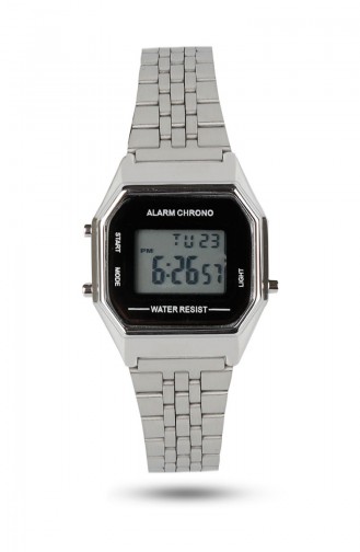 Silver Gray Horloge 08