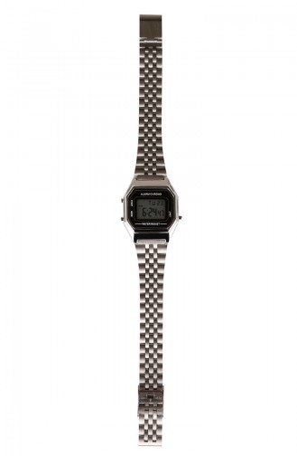 Silver Gray Wrist Watch 08