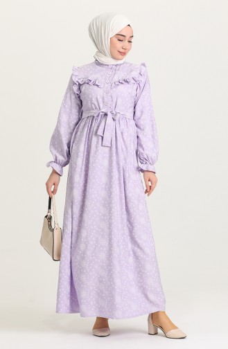 Violet Hijab Dress 21Y8318-02