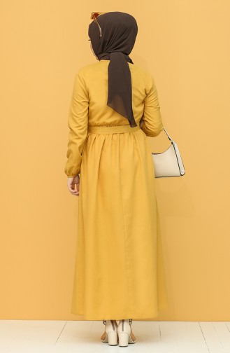 Robe Hijab Tabac 7067-05