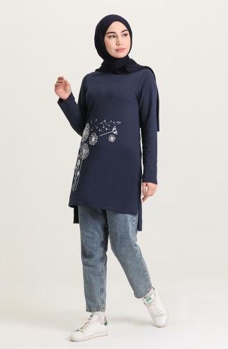 Light Navy Blue Tunics 3265-10